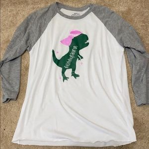 Mommysaurus Rex Raglan Tee